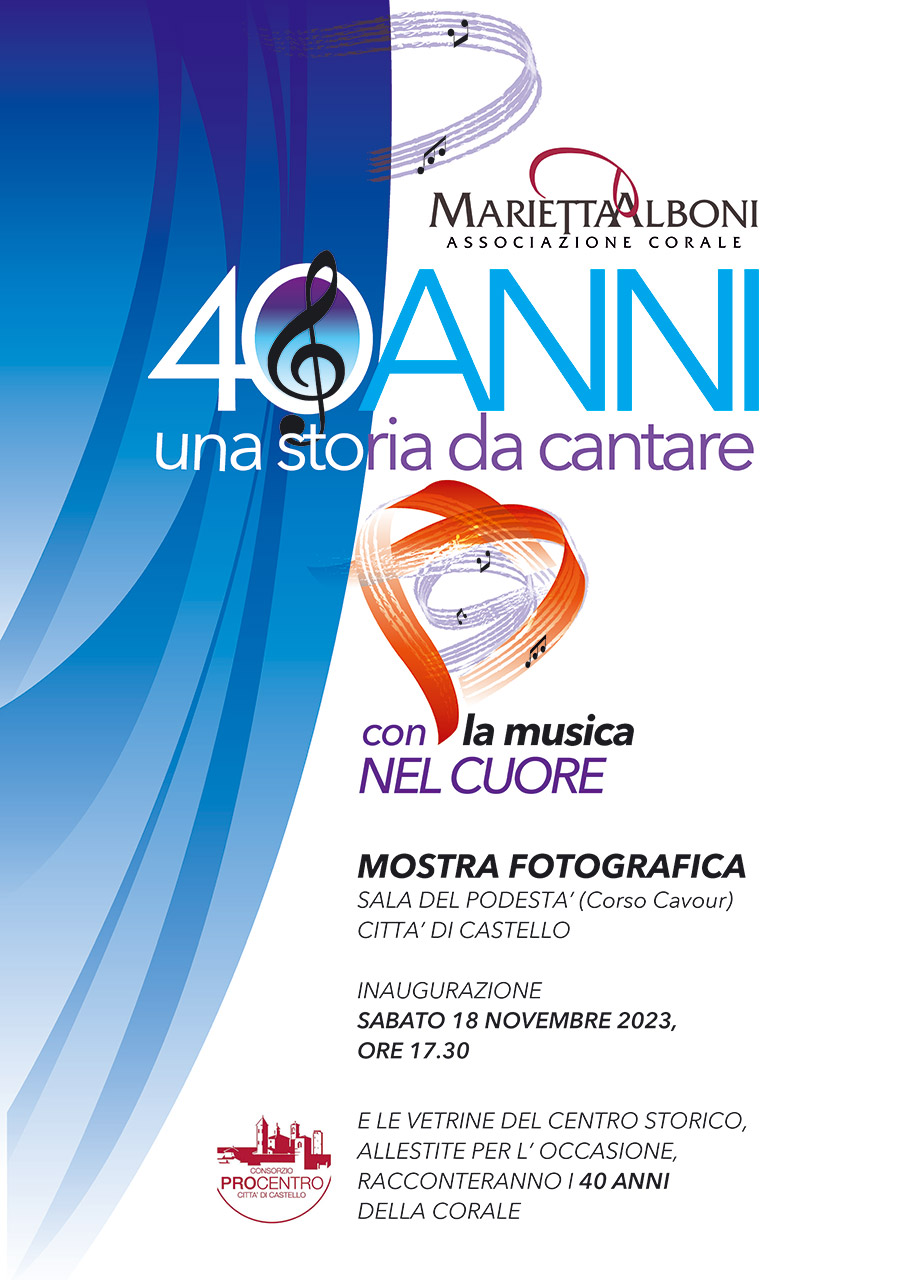 40 anni - Una storia da cantare